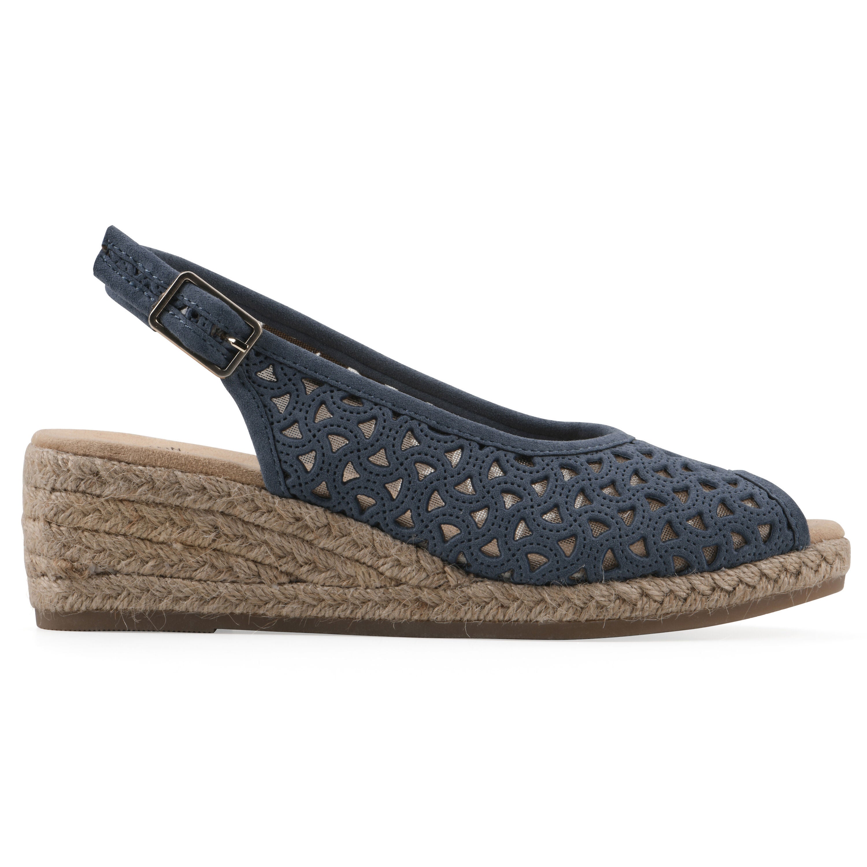 Maize II Espadrille Wedge Sandal, BLUE RASPBERRY, alternate image number 2