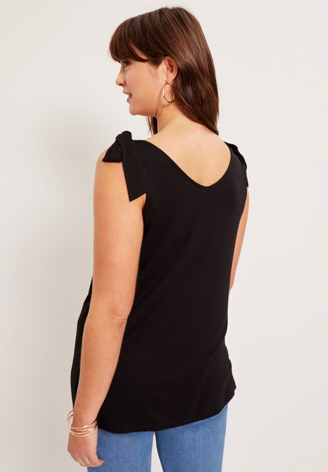 Tie-Sleeve Tank, , on-hover image number null