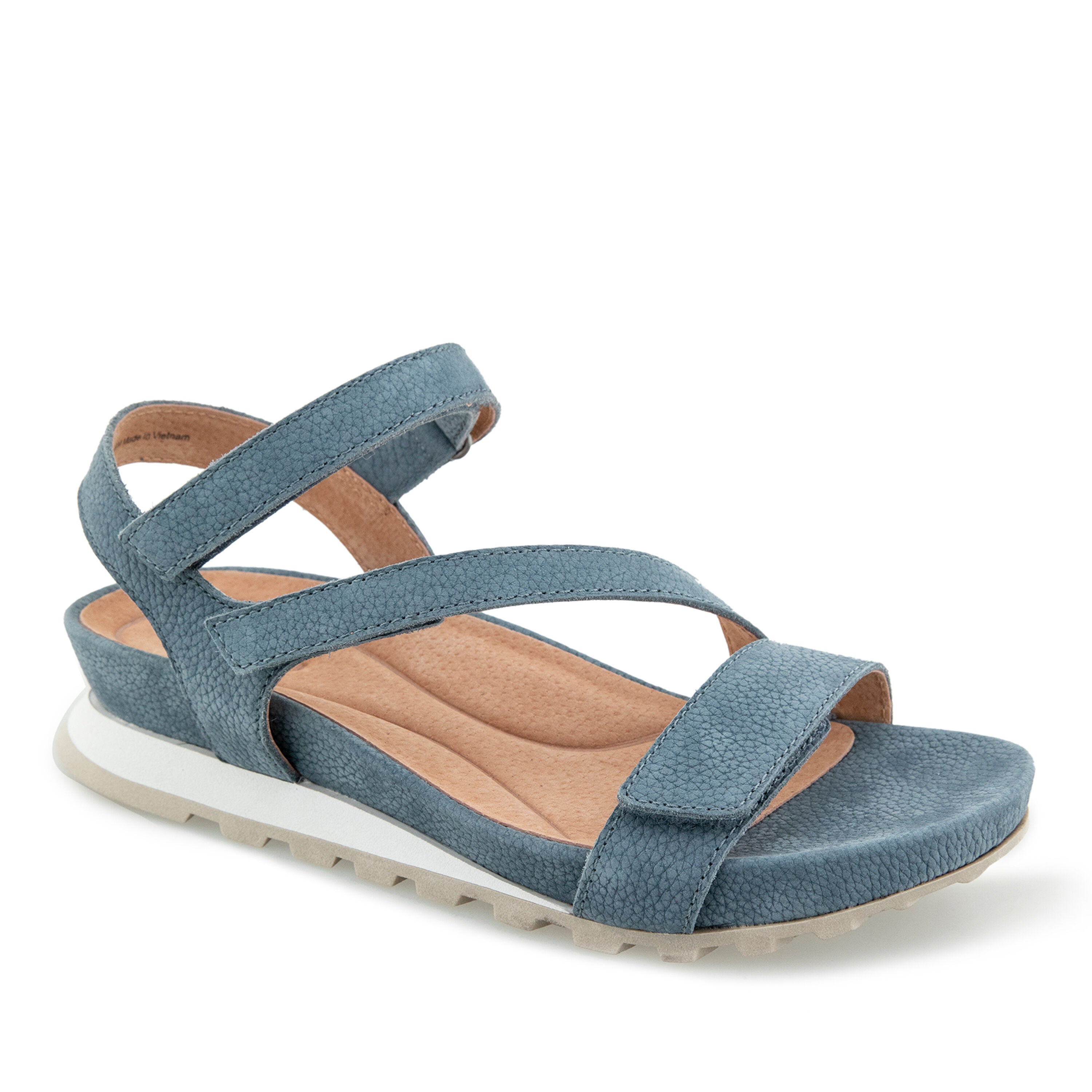 Liza Casual Wedge Sandal, DENIM, hi-res image number 0