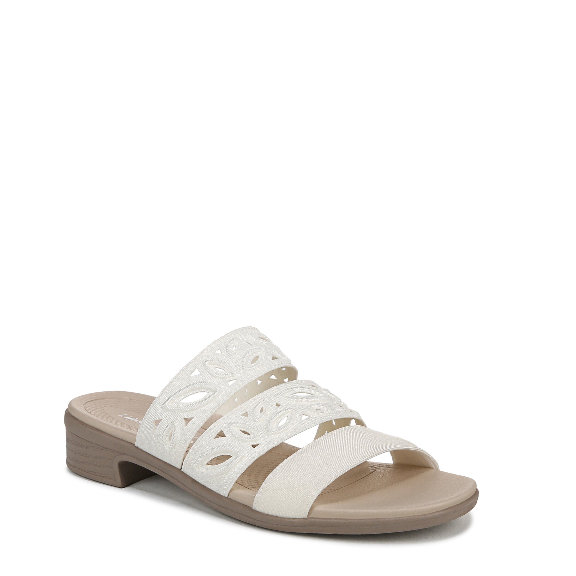Poppy Sandal, BRIGHT WHITE, hi-res image number 0