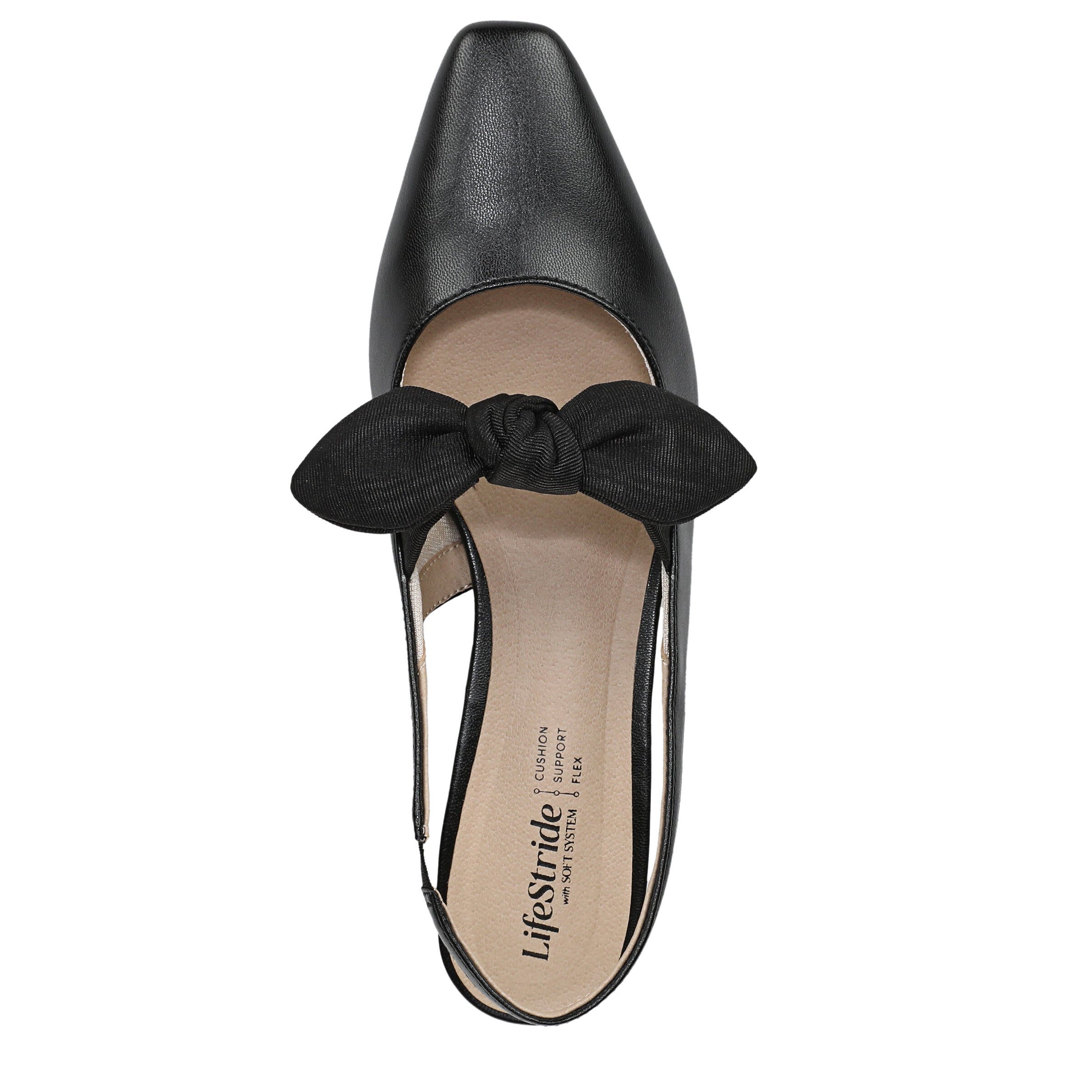 Lucia Slingback Pump, BLACK, alternate image number 6