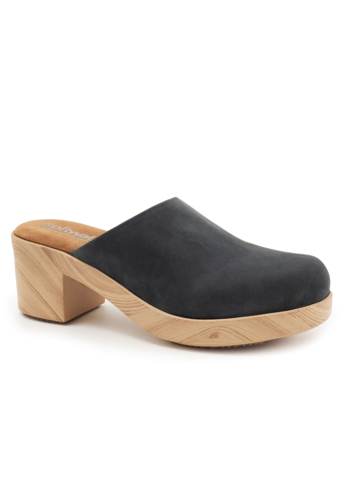 Felida Platform Mule, NAVY NUBUCK, hi-res image number 0