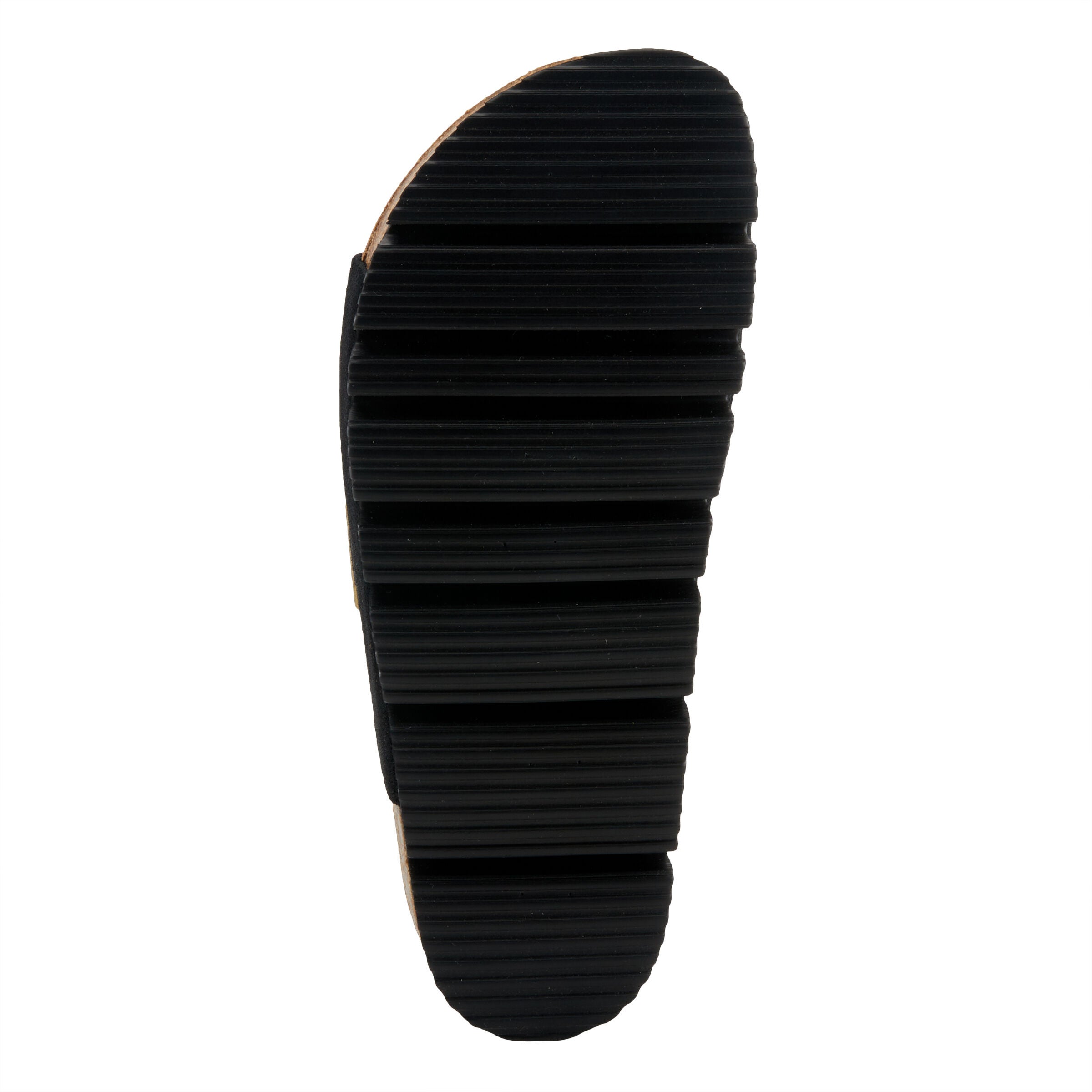 Nesconset Sandal, BLACK SUEDE, alternate image number 6