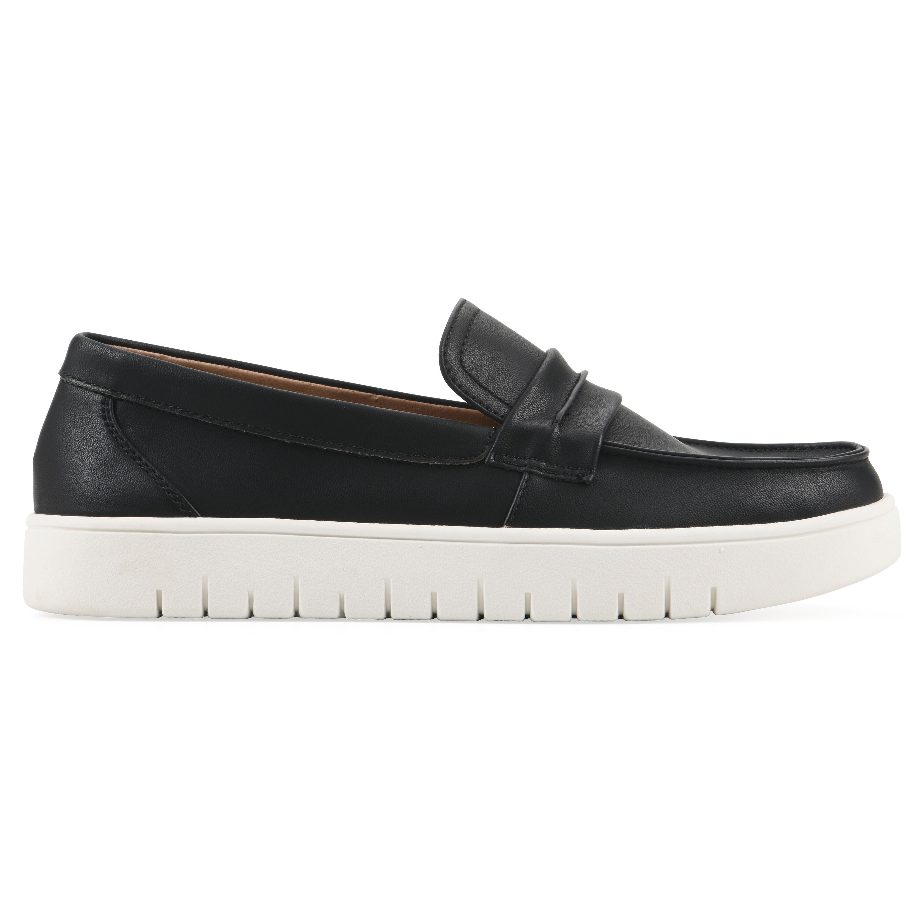 Nocci FOM Recovery Loafer, BLACK SMOOTH, alternate image number 2