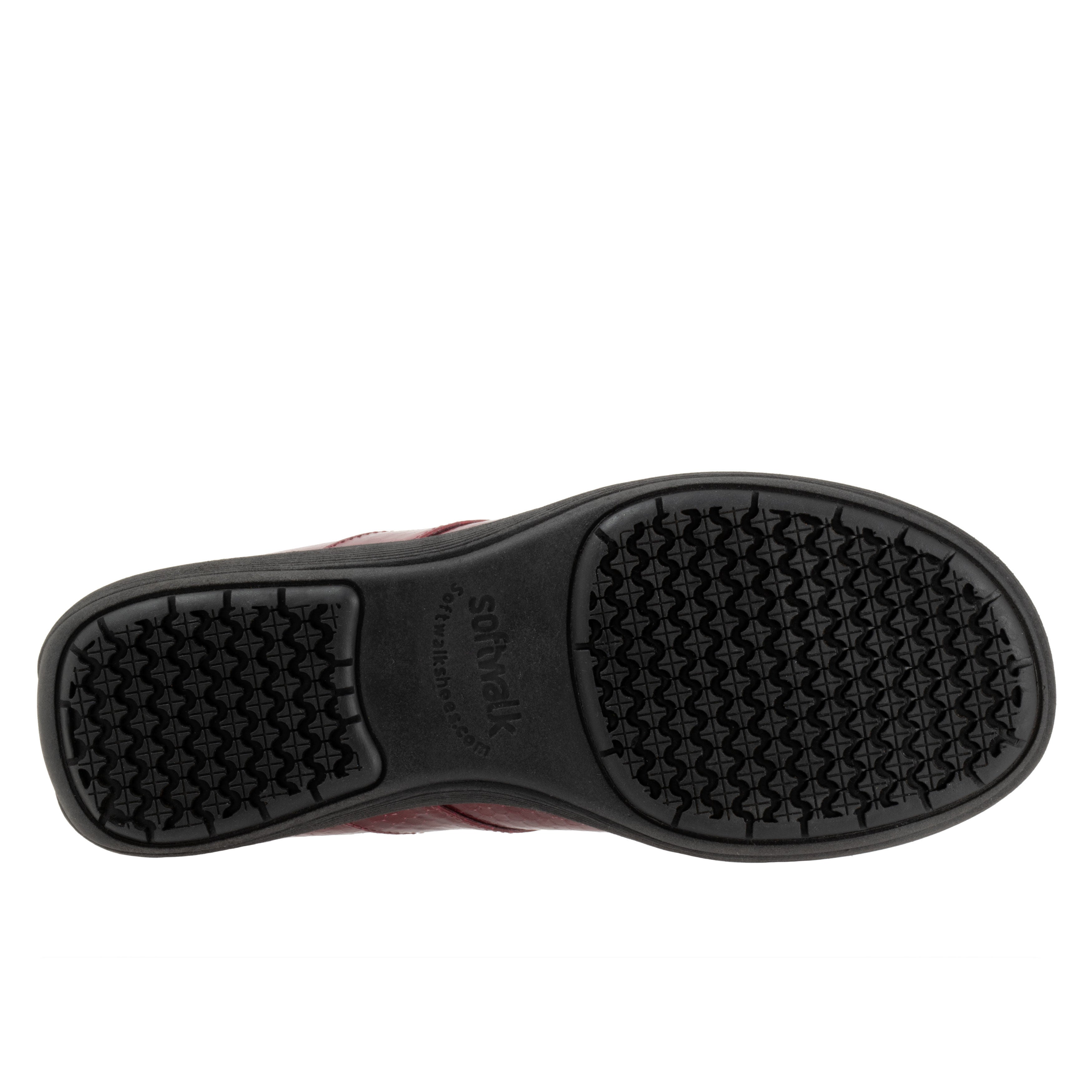 Meredith Sport Clog, RED EMBOSSED, alternate image number 2