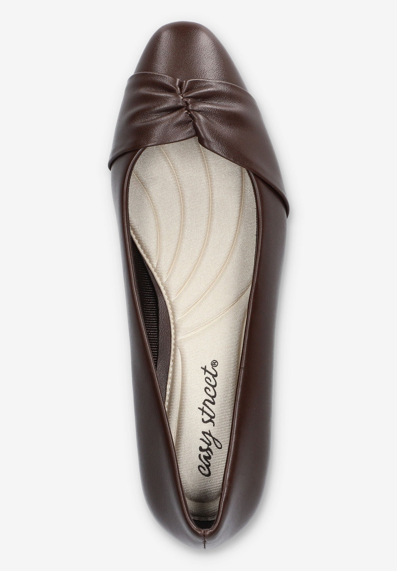 Lyanna Block Heel Pump, BROWN, alternate image number 6