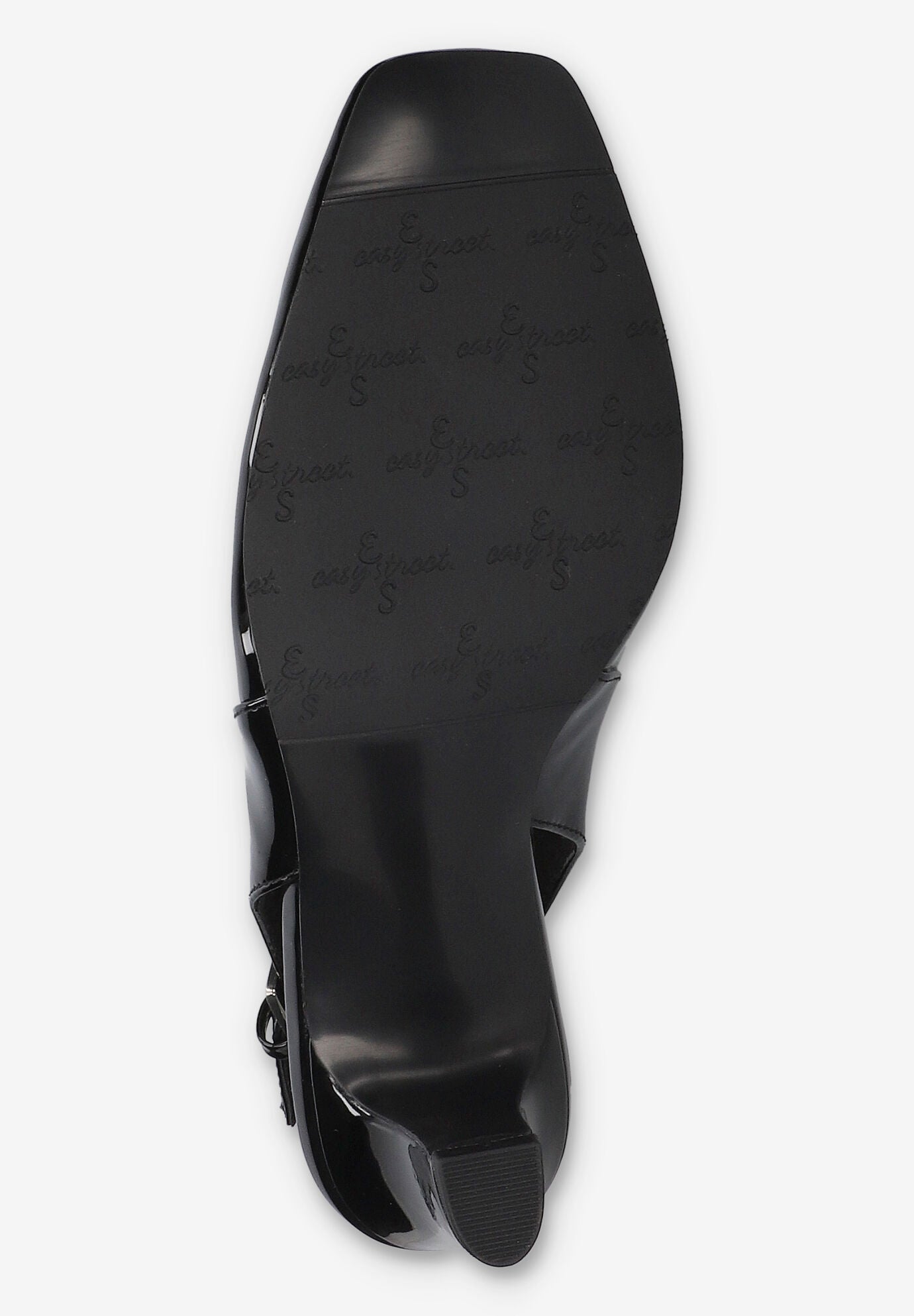 Ritsa Square Toe Slingback Pump, BLACK PATENT, alternate image number 5
