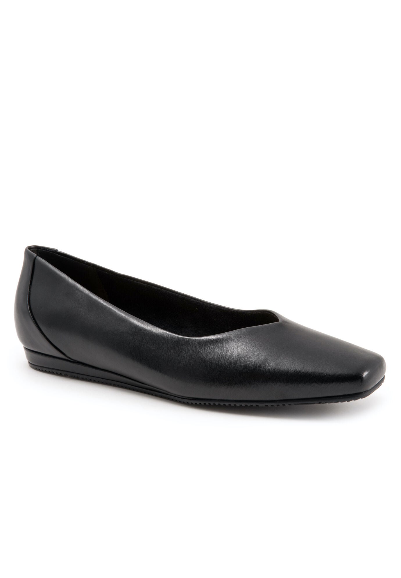 Vellore Ballerina Flat, BLACK, hi-res image number 0