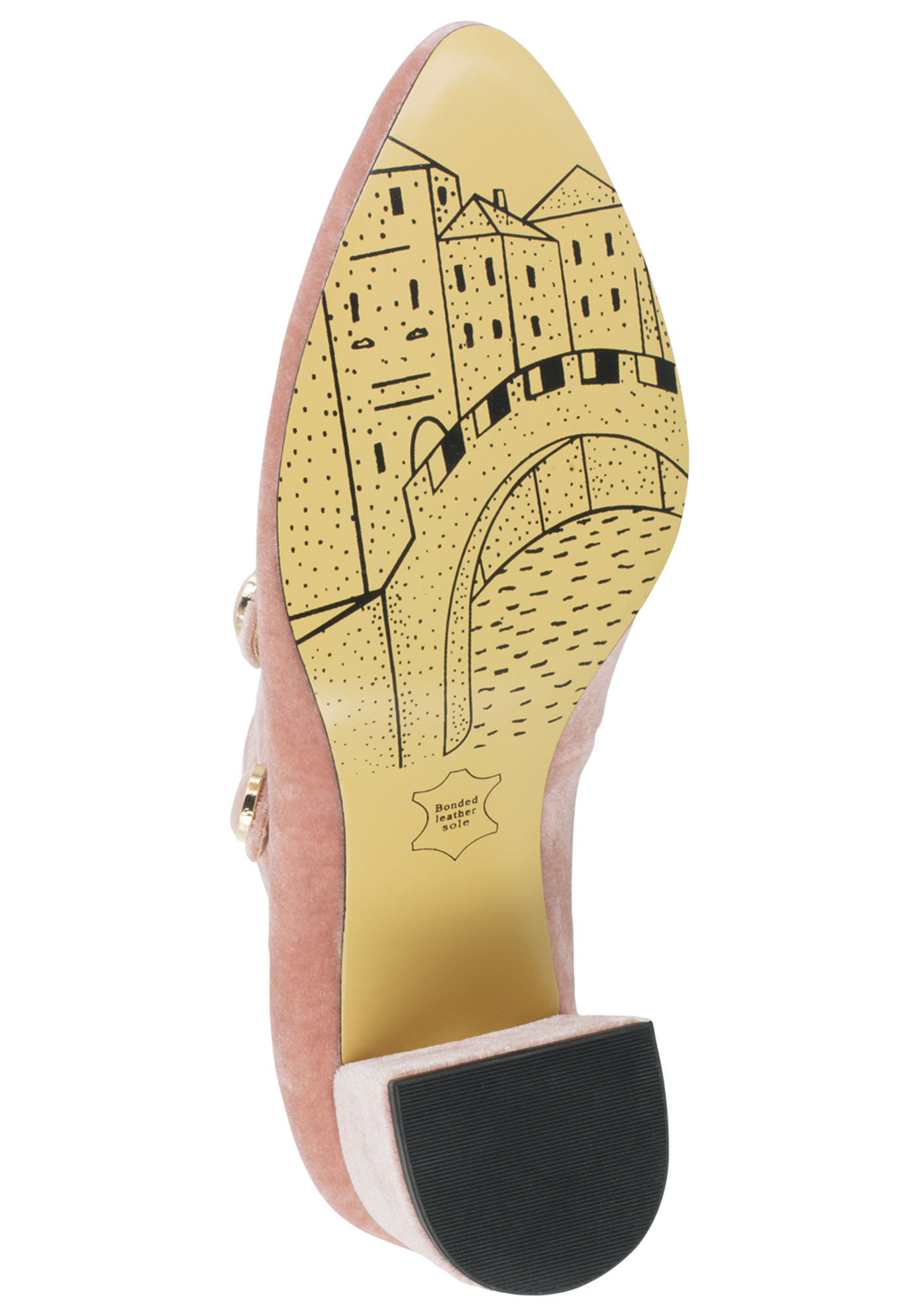 Retro Block Heel Jolie II Pumps Woman Within