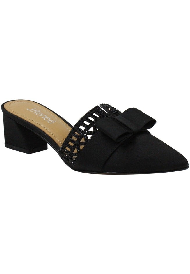 Randa Pumps And Slings , BLACK SATIN, hi-res image number 0