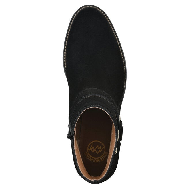 Altossa Western Bootie, BLACK SUEDE, alternate image number 4