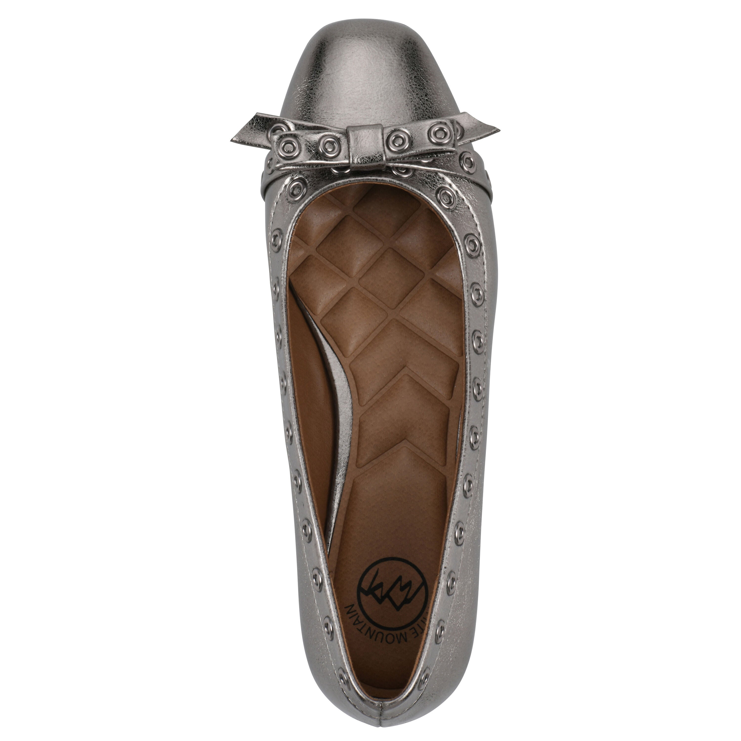 Bodhi Ballet Flat, PEWTER METALLIC, alternate image number 4