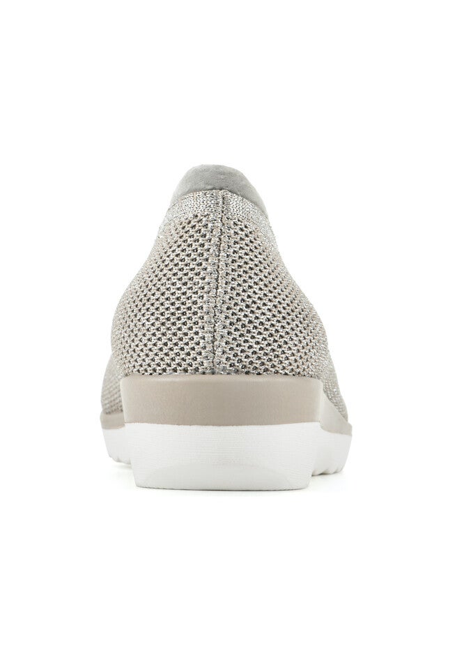 White Mountain Selena Stretch Knit Flat, , on-hover image number null
