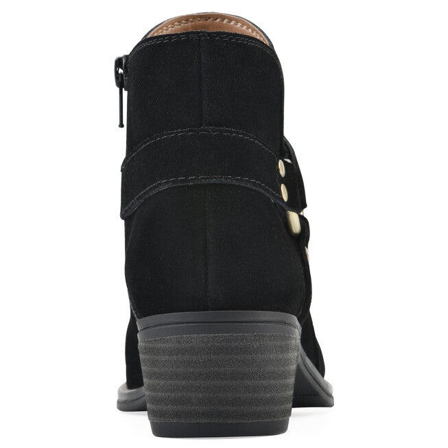 Altossa Western Bootie, BLACK SUEDE, on-hover image number 1