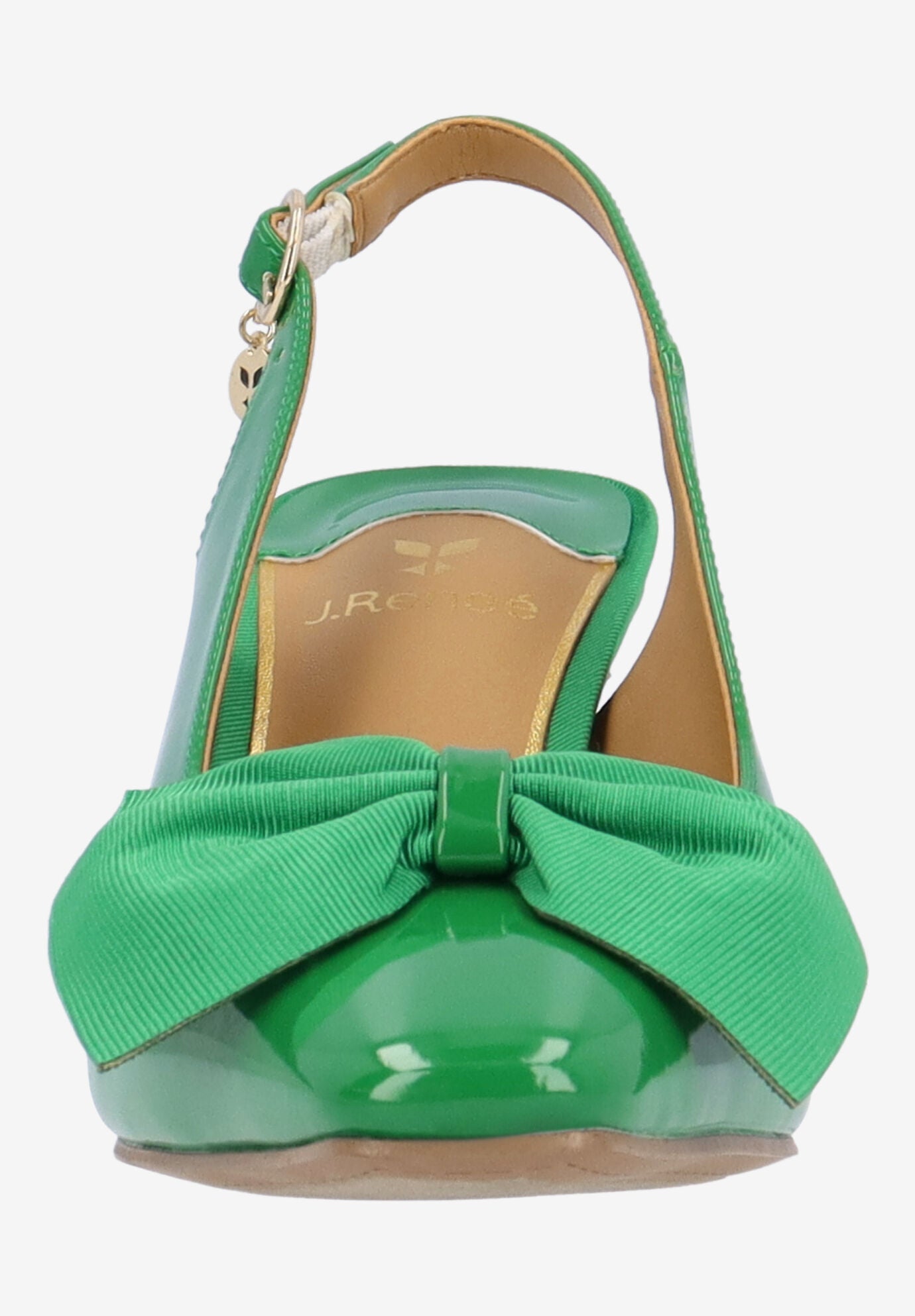 Harlan Slingback Pump, GREEN, alternate image number 2