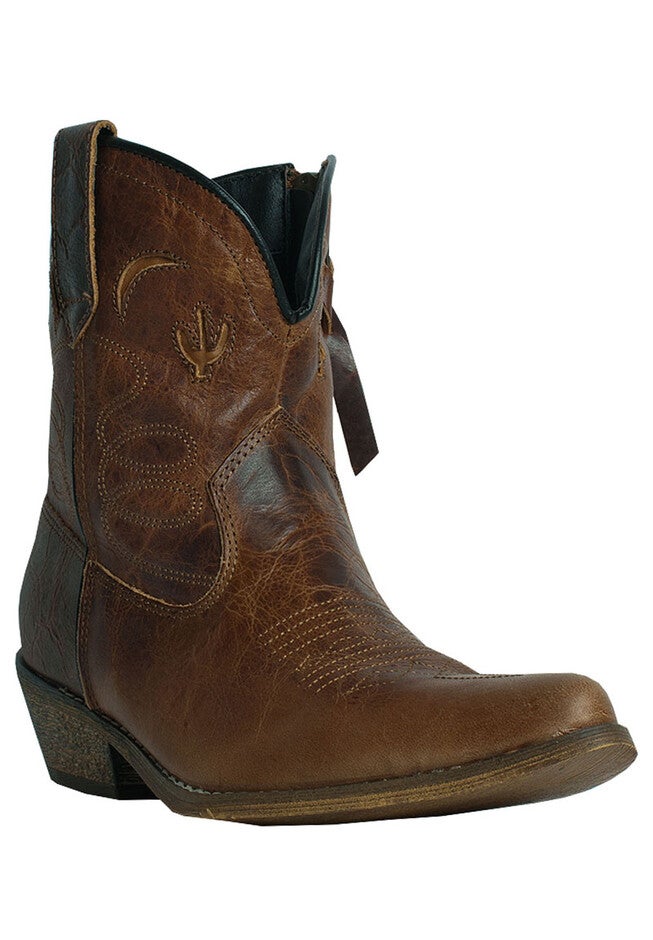 Adobe Rose Booties, BROWN, hi-res image number 0