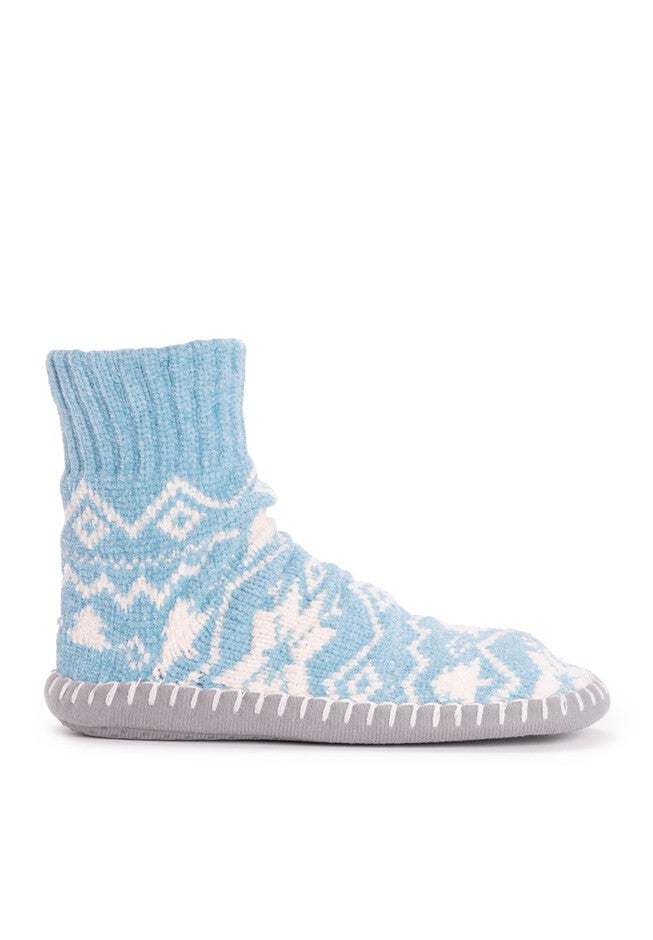 Chenille Short Slipper Sock by Muk Luks®, , alternate image number 3