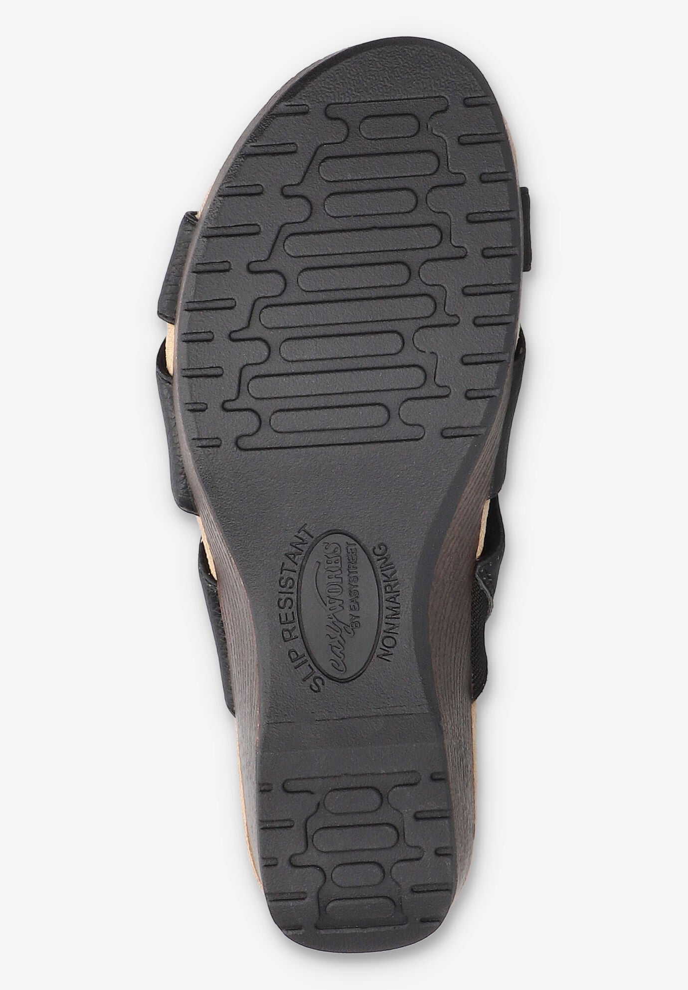 Ren Slip-Resistant Sandal, BLACK, alternate image number 5
