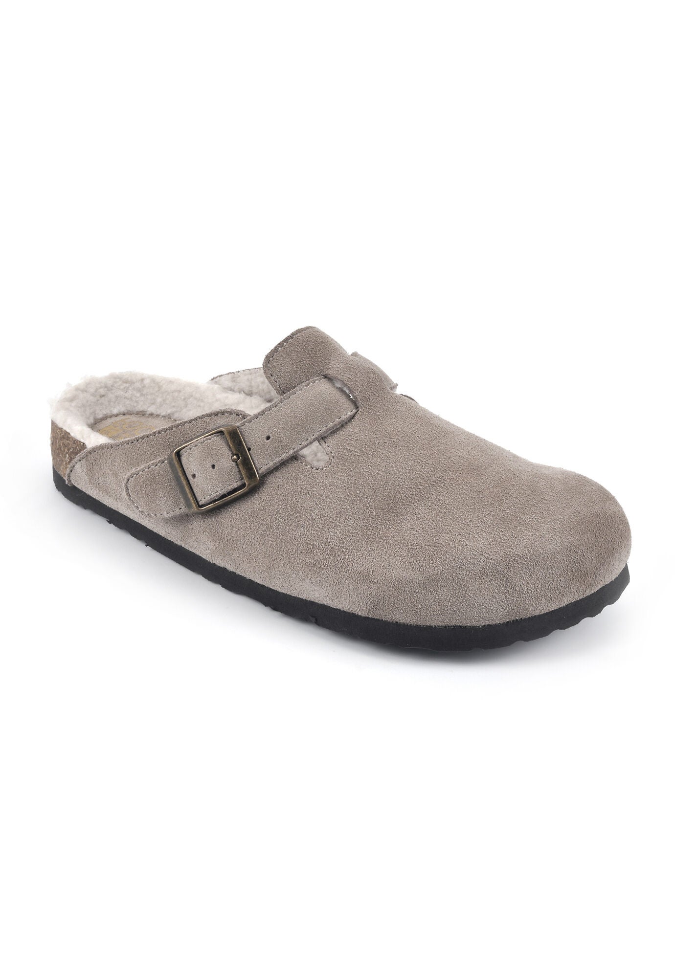 White Mountain Bari Mules, TAUPE SUEDE FUR, hi-res image number 0