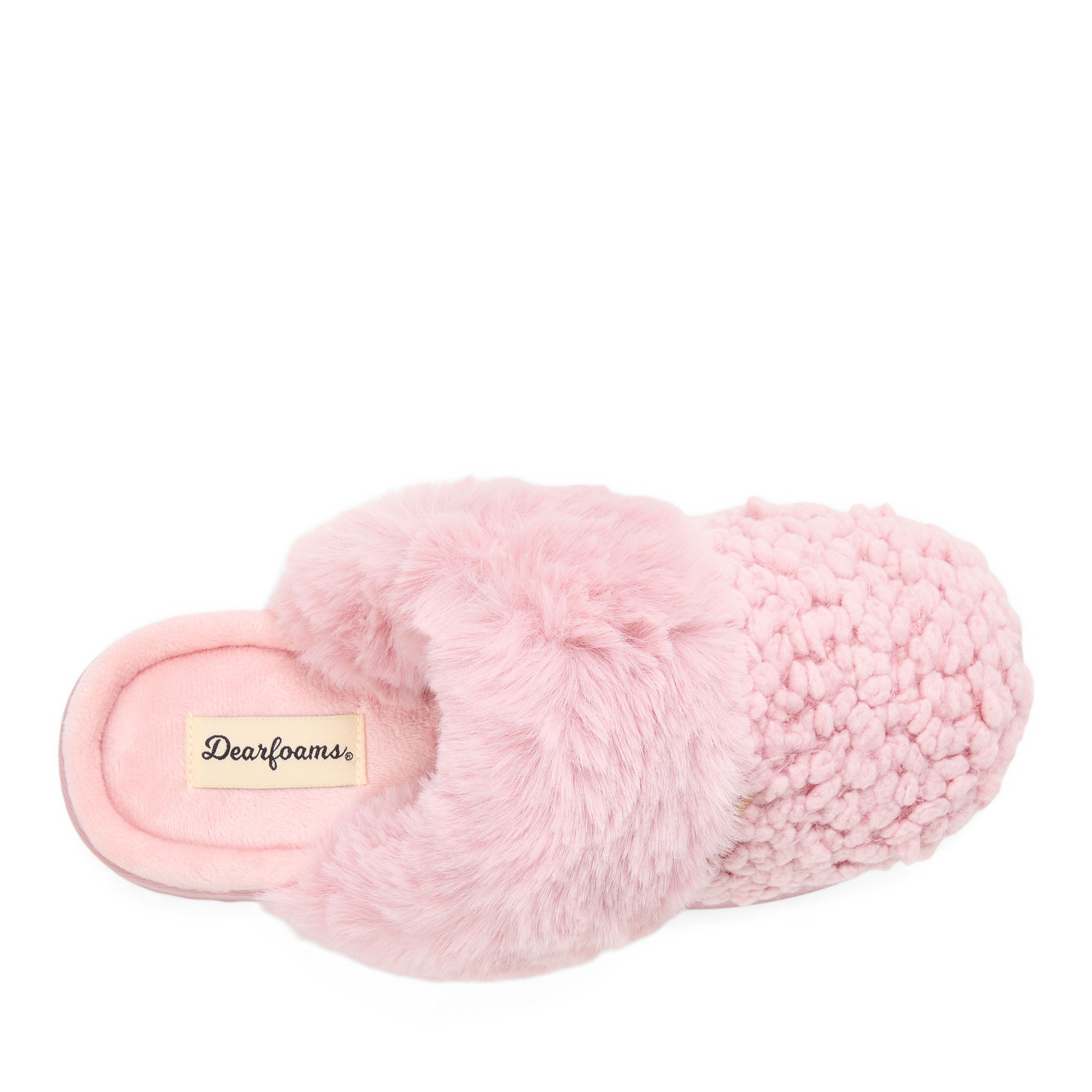 Courtney Knit Scuff, PINK, alternate image number 3