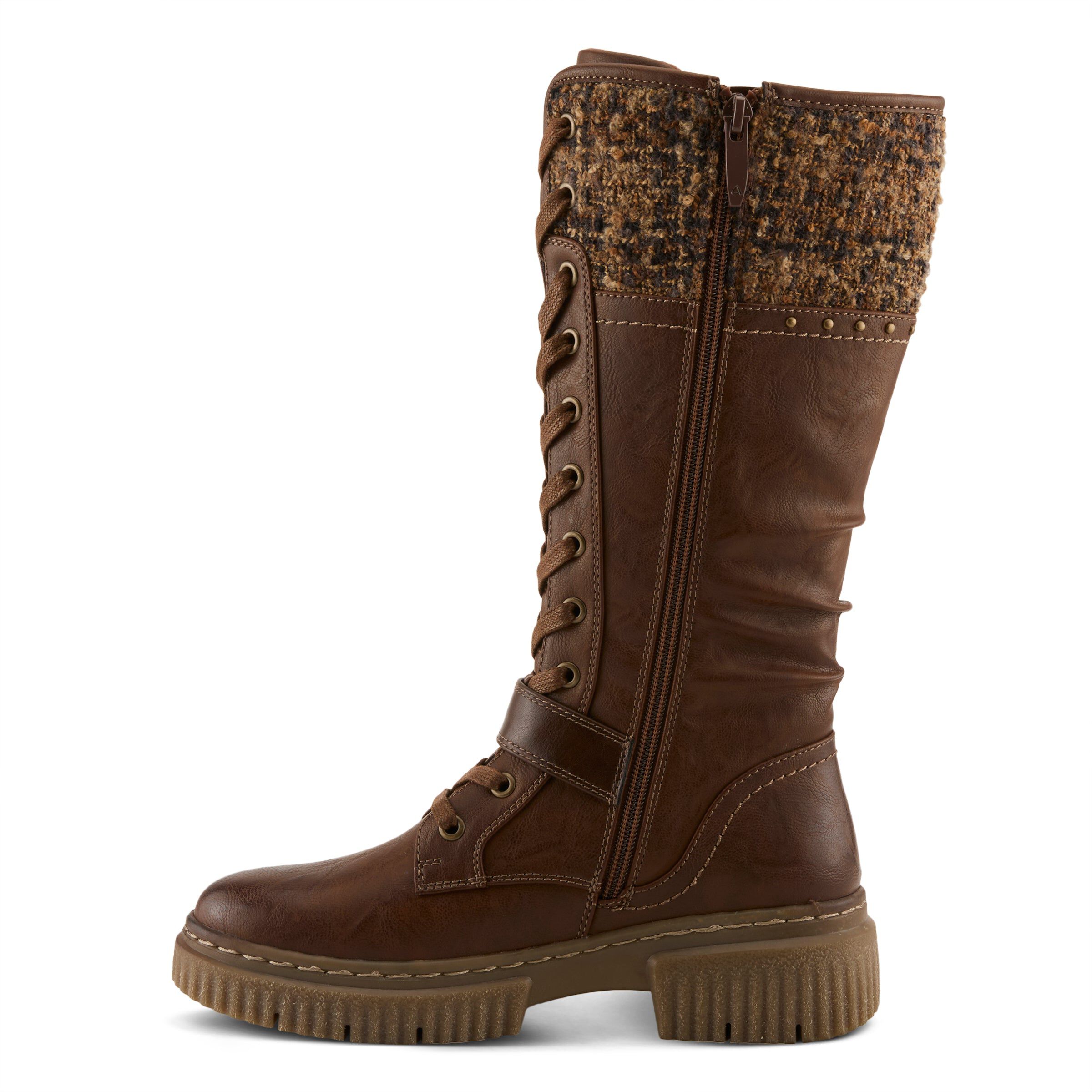 Nedat Mid-Shaft Boot, BROWN, alternate image number 2