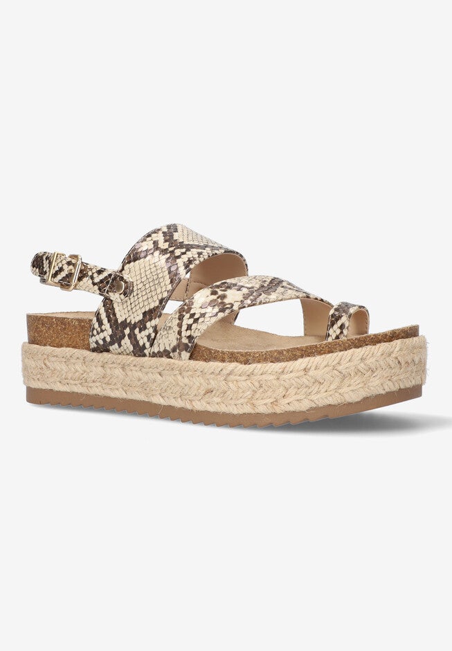 Rosita Sandal, TAUPE SNAKE, hi-res image number 0