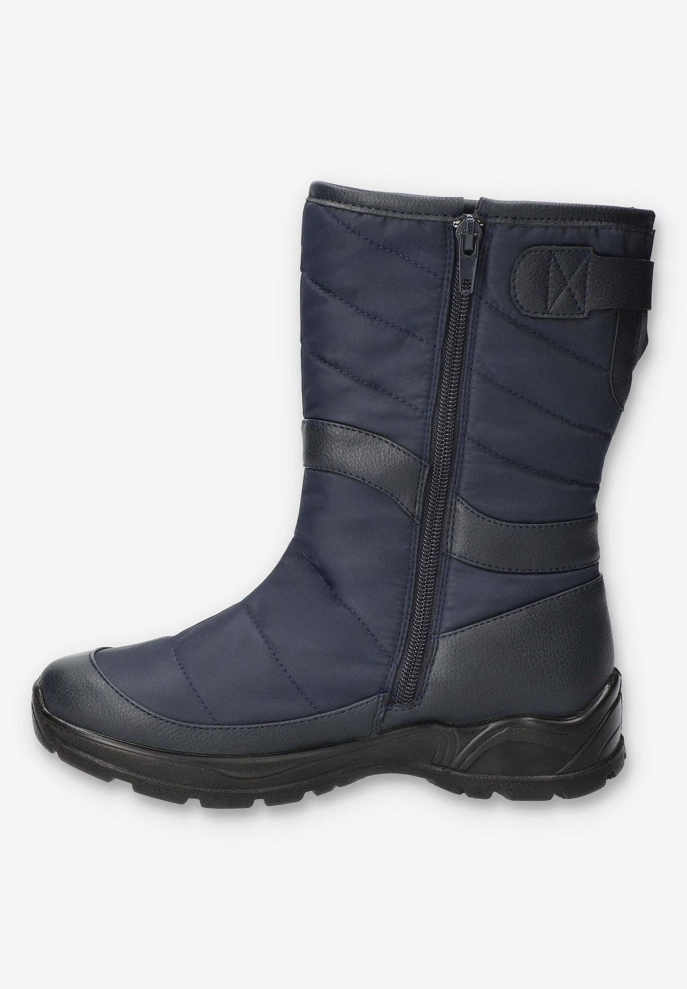Aspen Waterproof Boot, NAVY, alternate image number 4