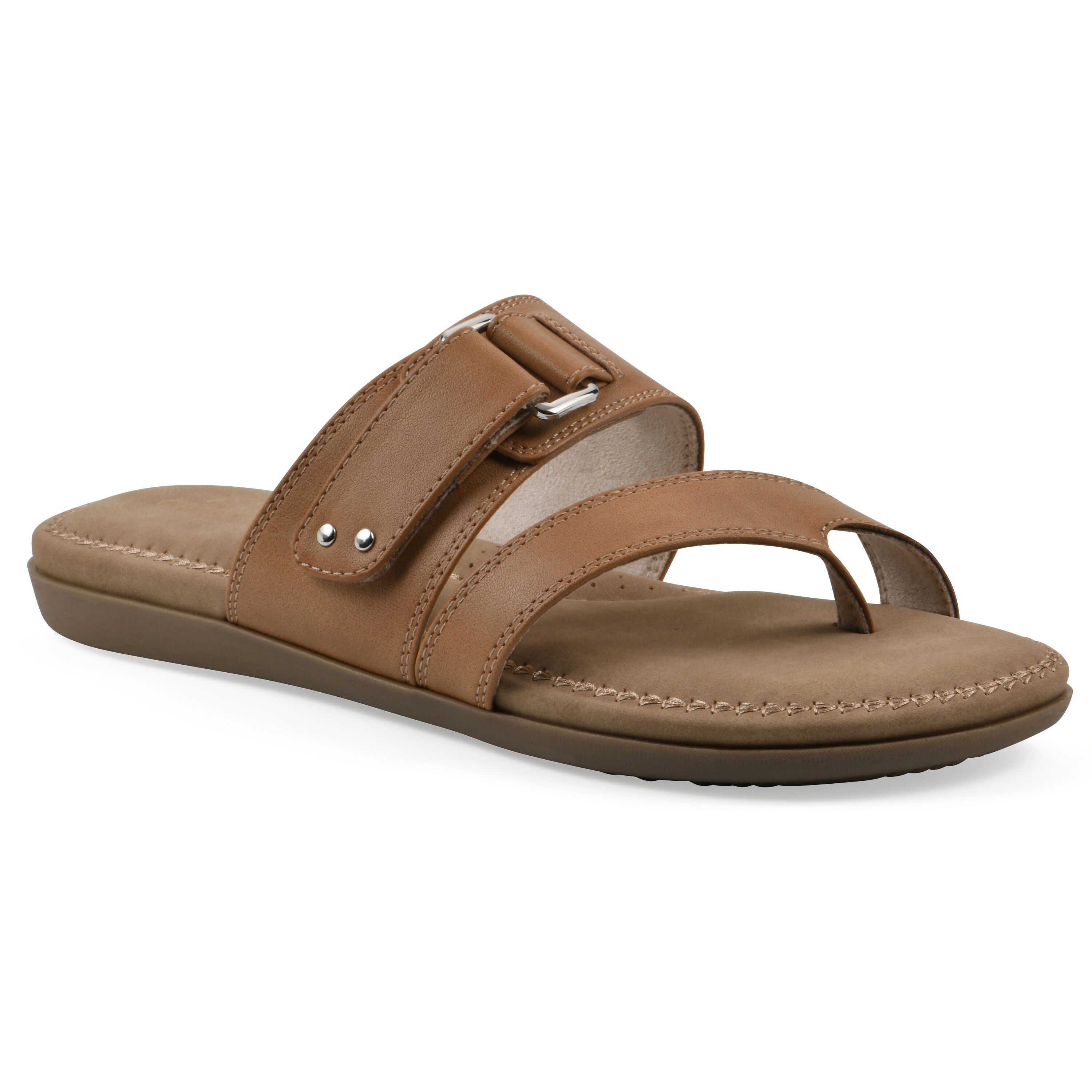 Fancify Slide Sandal, NATURAL SMOOT, hi-res image number 0
