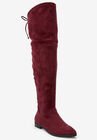 The Cameron Wide Calf Boot , BURGUNDY, hi-res image number null