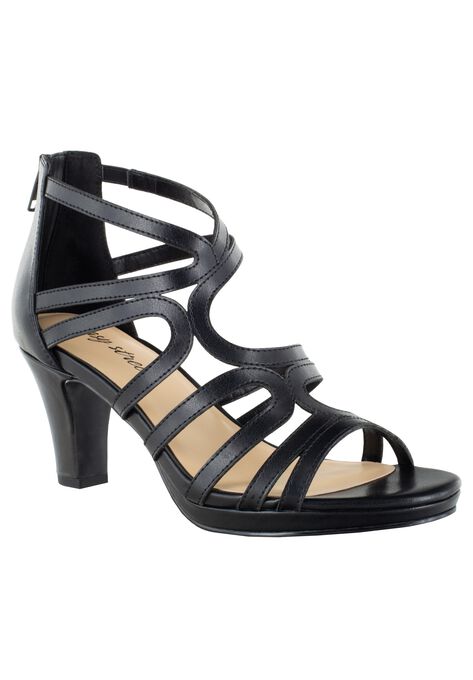 Elated Sandals , BLACK, hi-res image number null
