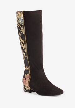 The Emerald Tall Wide Calf Boot By Comfortview