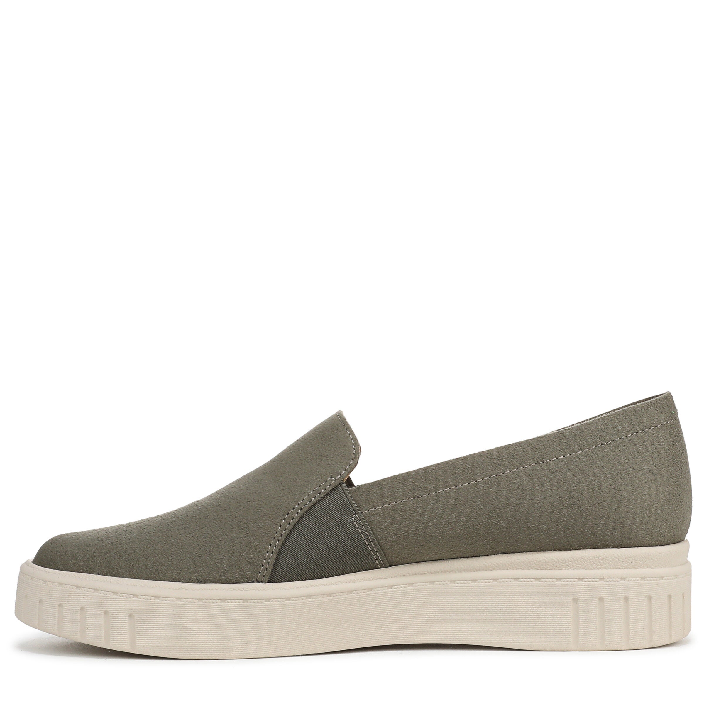 Grandeur Slip-On Flat, SAGE GREEN SUEDE, alternate image number 5