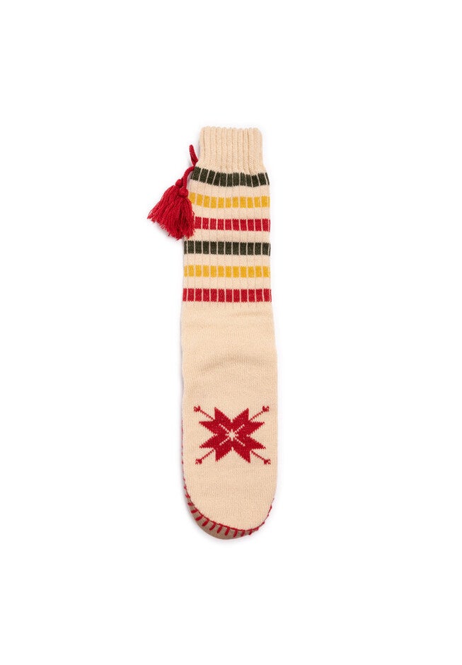50Th Anniversary Slipper Socks, CREAM, hi-res image number null