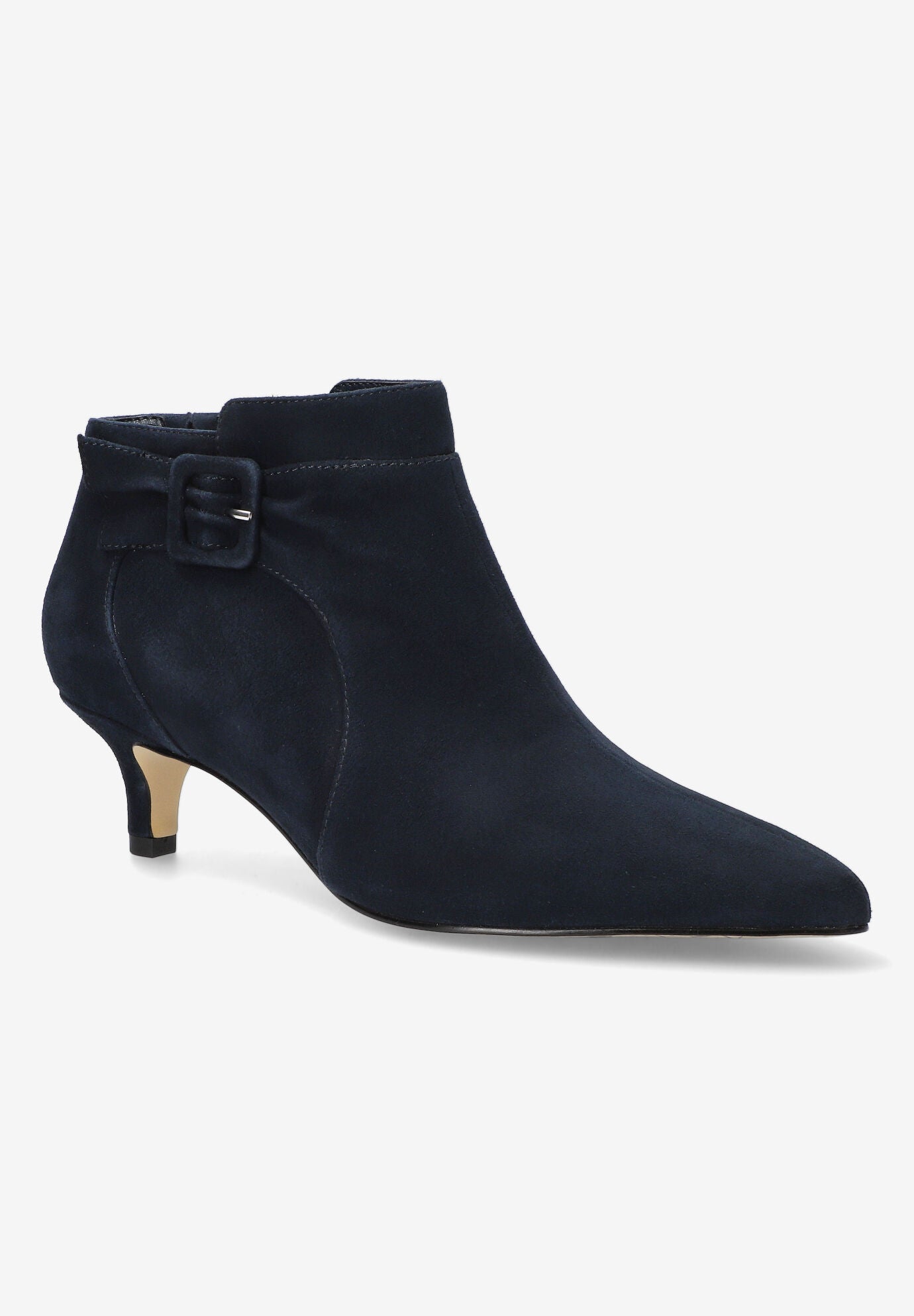 Bindi Bootie, NAVY SUEDE LEATHER, hi-res image number 0