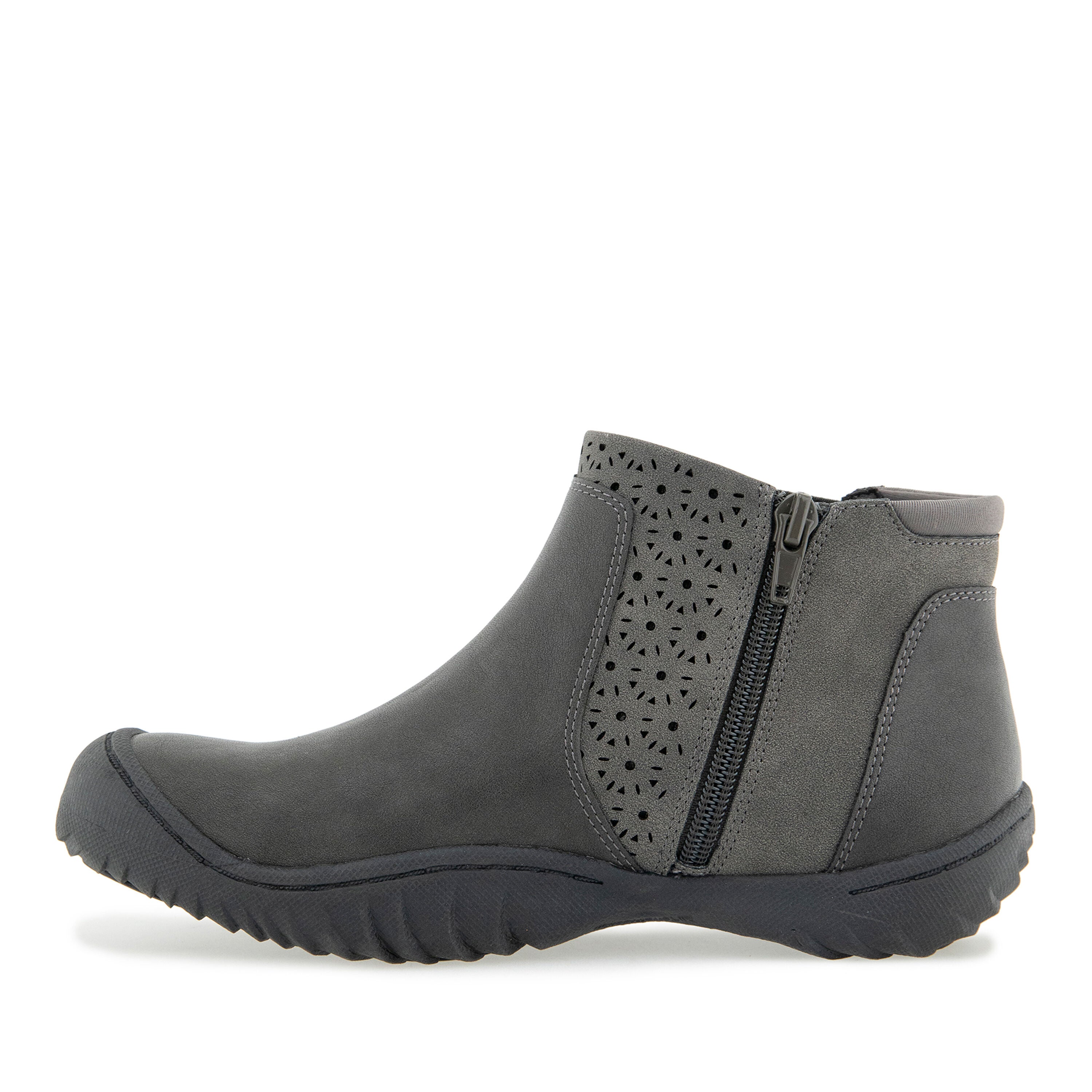 Jemma Water Resistant Casual Boot, CHARCOAL, alternate image number 3