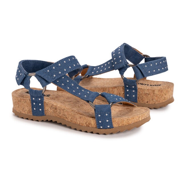 Piper Sandal, STUDDED DENIM, alternate image number 2
