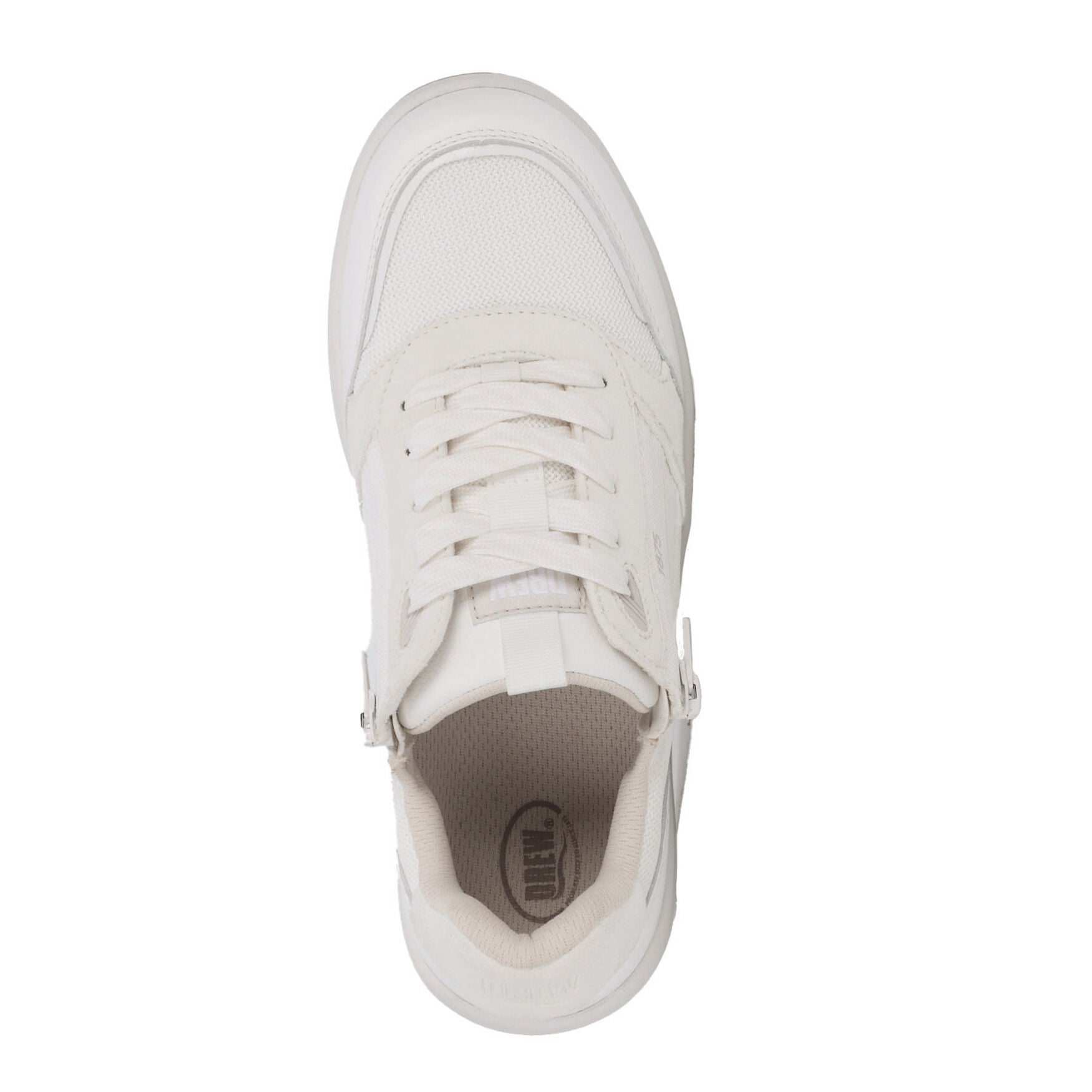 Happy Double Zip Sneaker, WHITE, alternate image number 5