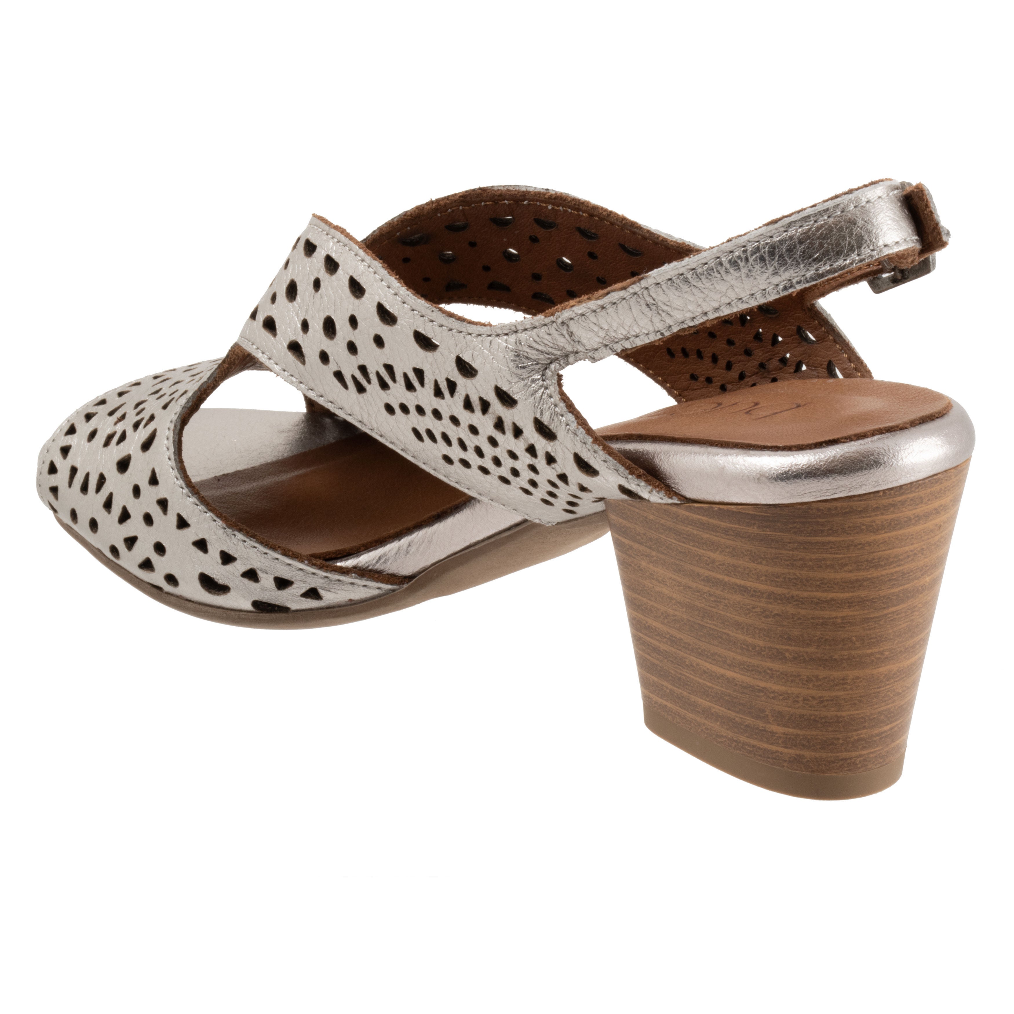 Athena Sandal, DARK SILVER, on-hover image number 1