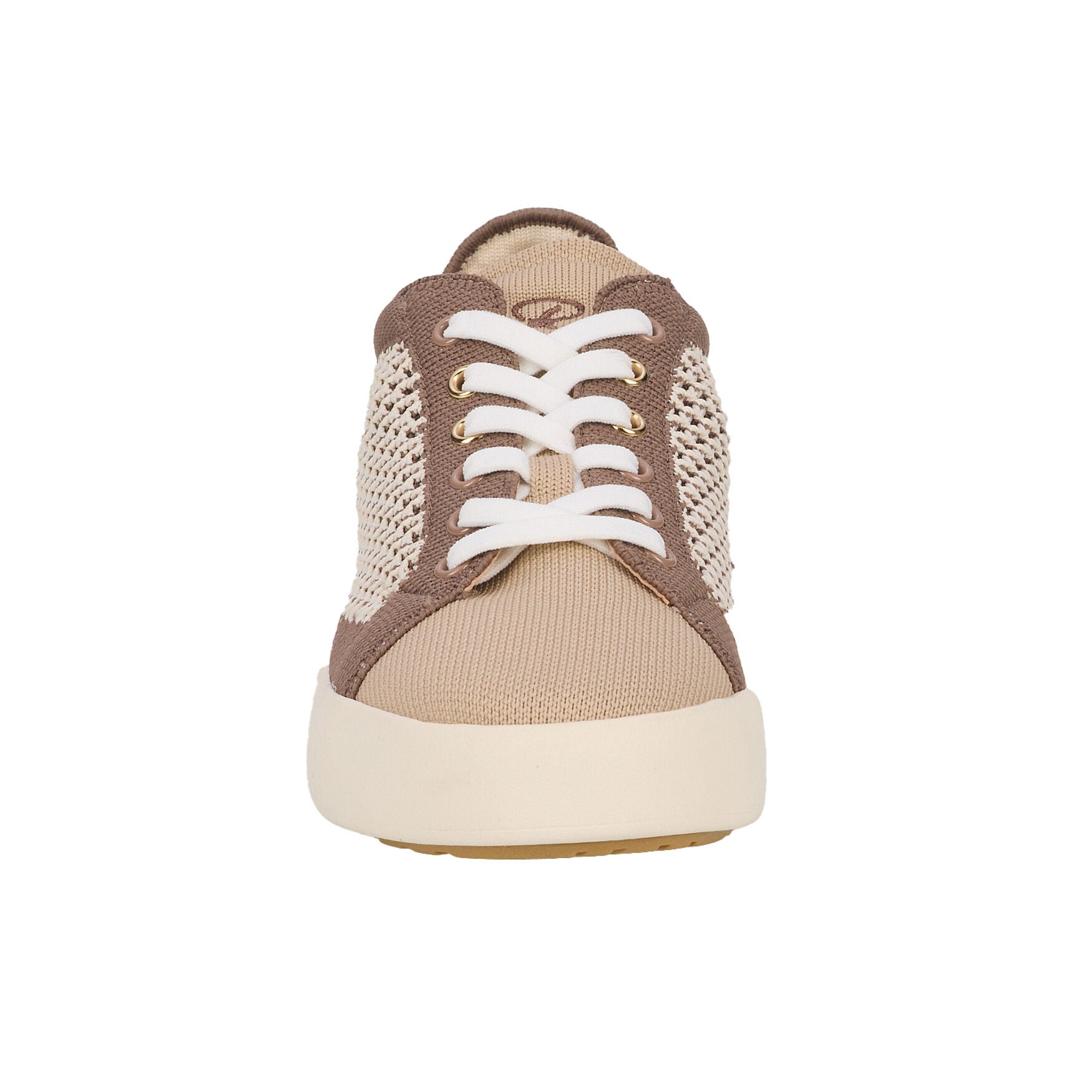 Sunnie Knit and Mesh Sneaker, TAUPE BEIGE, alternate image number 3