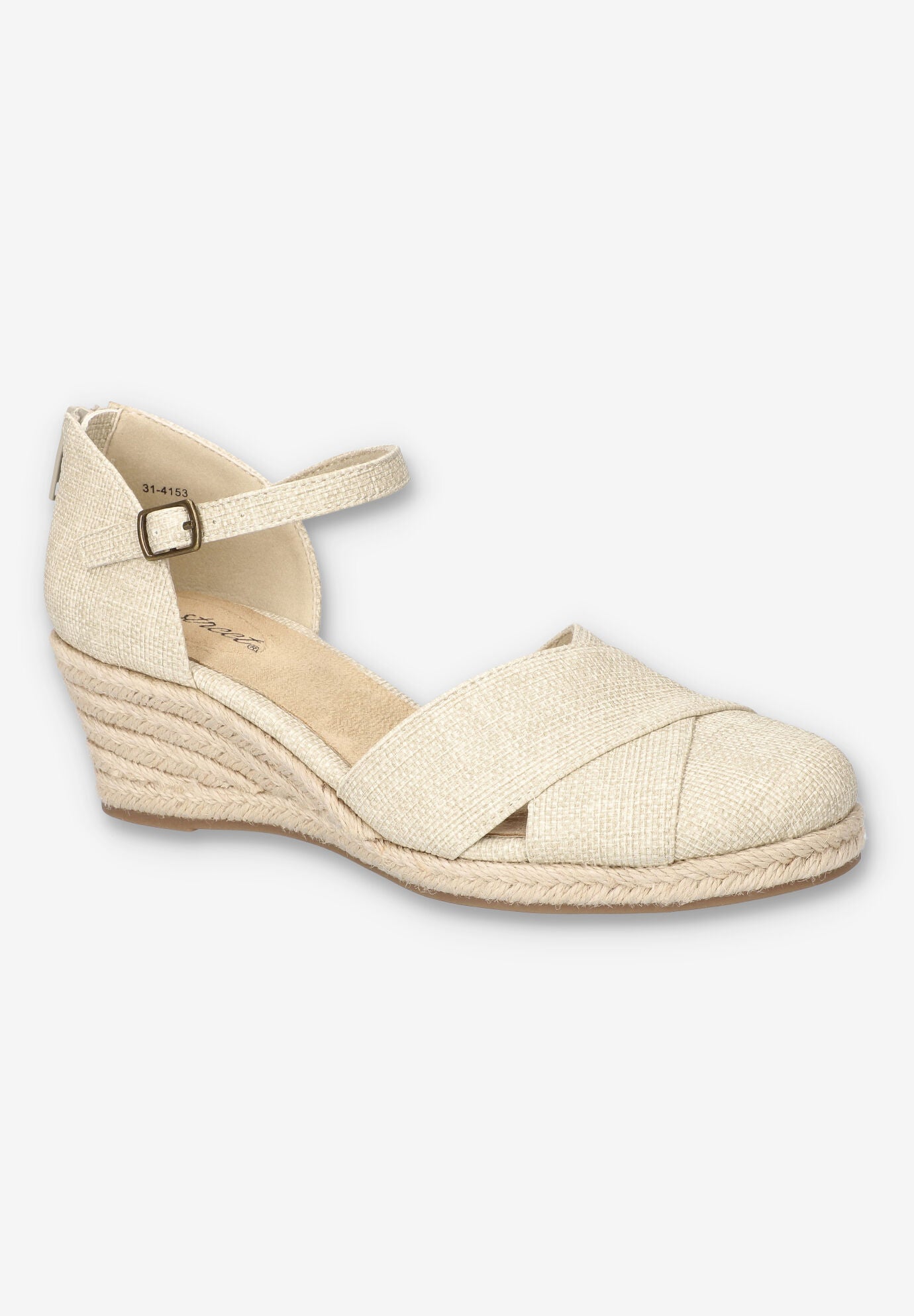 Coast Espadrille Wedge, NATURAL LINEN, hi-res image number 0