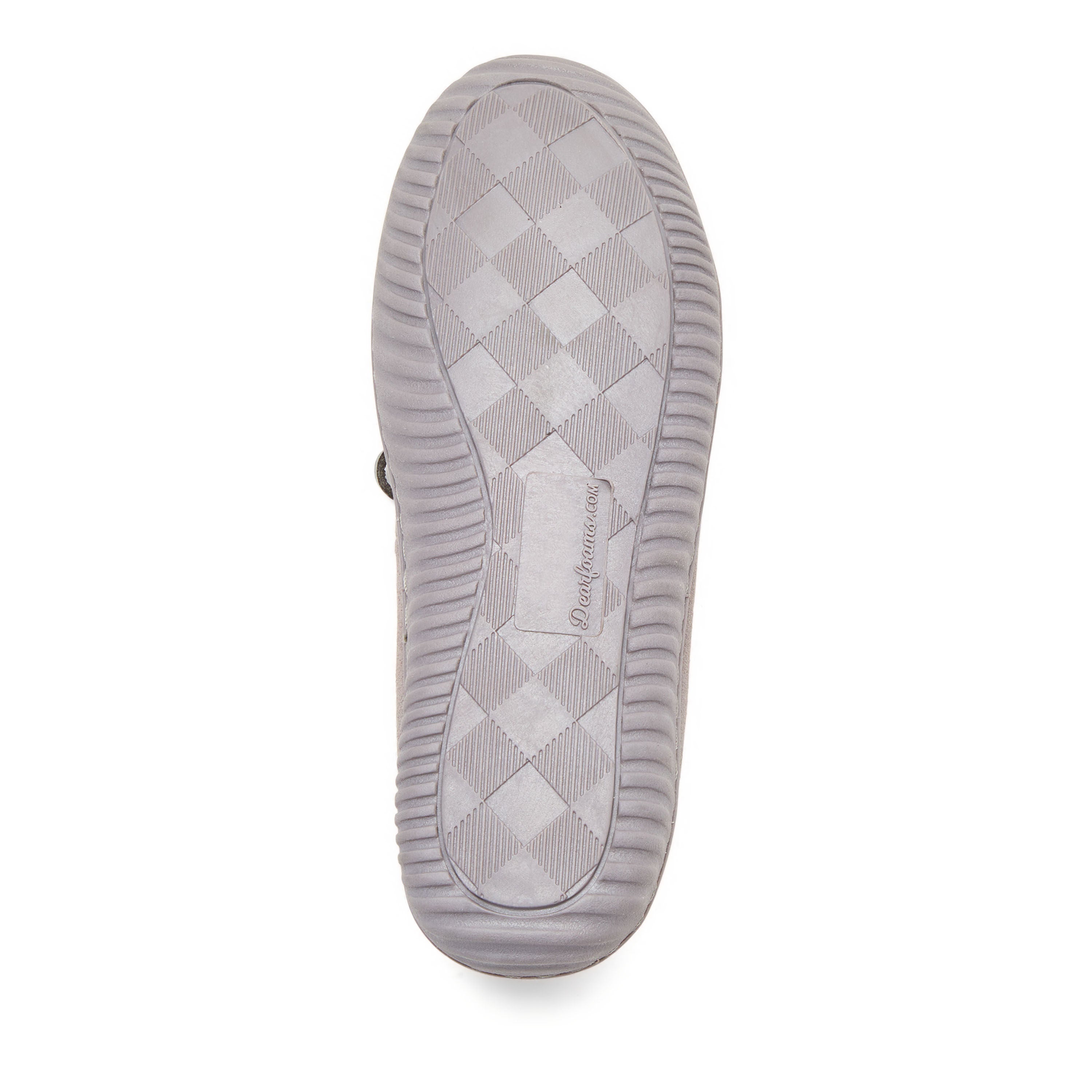 Harriet Genuine Suede Moccasin, GREY, alternate image number 3