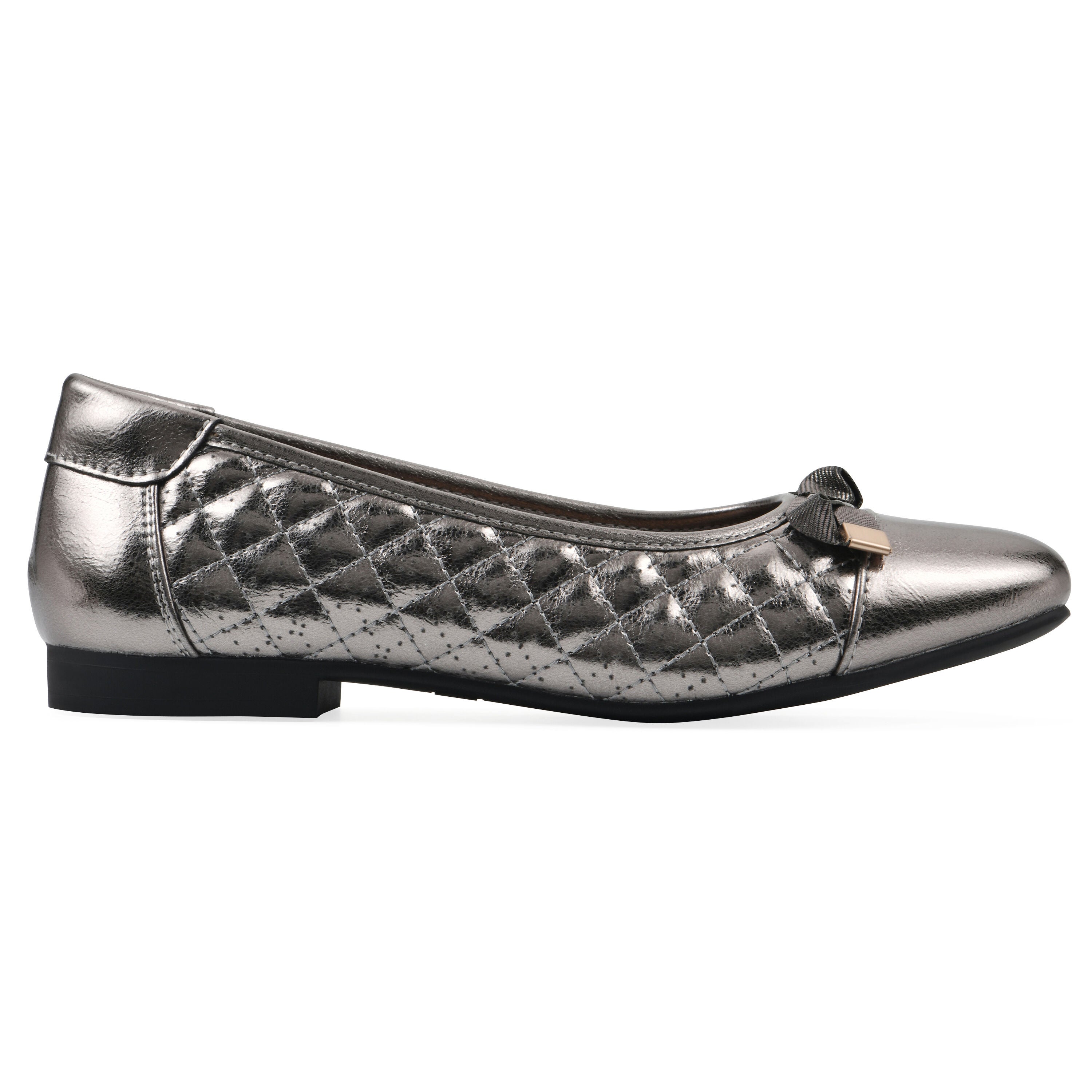 Bocah Ballet Flat - WIDE, PEWTER, alternate image number 2