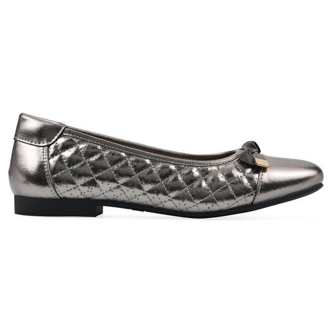Bocah Ballet Flat - WIDE, PEWTER, alternate image number 2