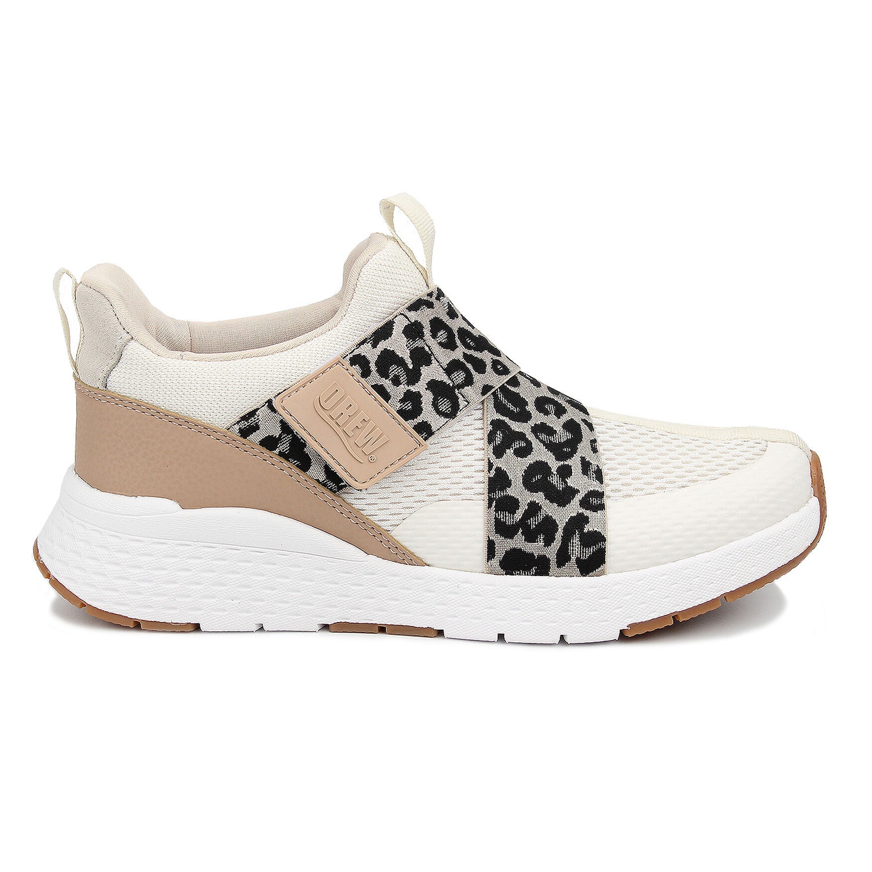 Bitsy Cross Strap Sneaker, CREAM BLACK TAN, alternate image number 2