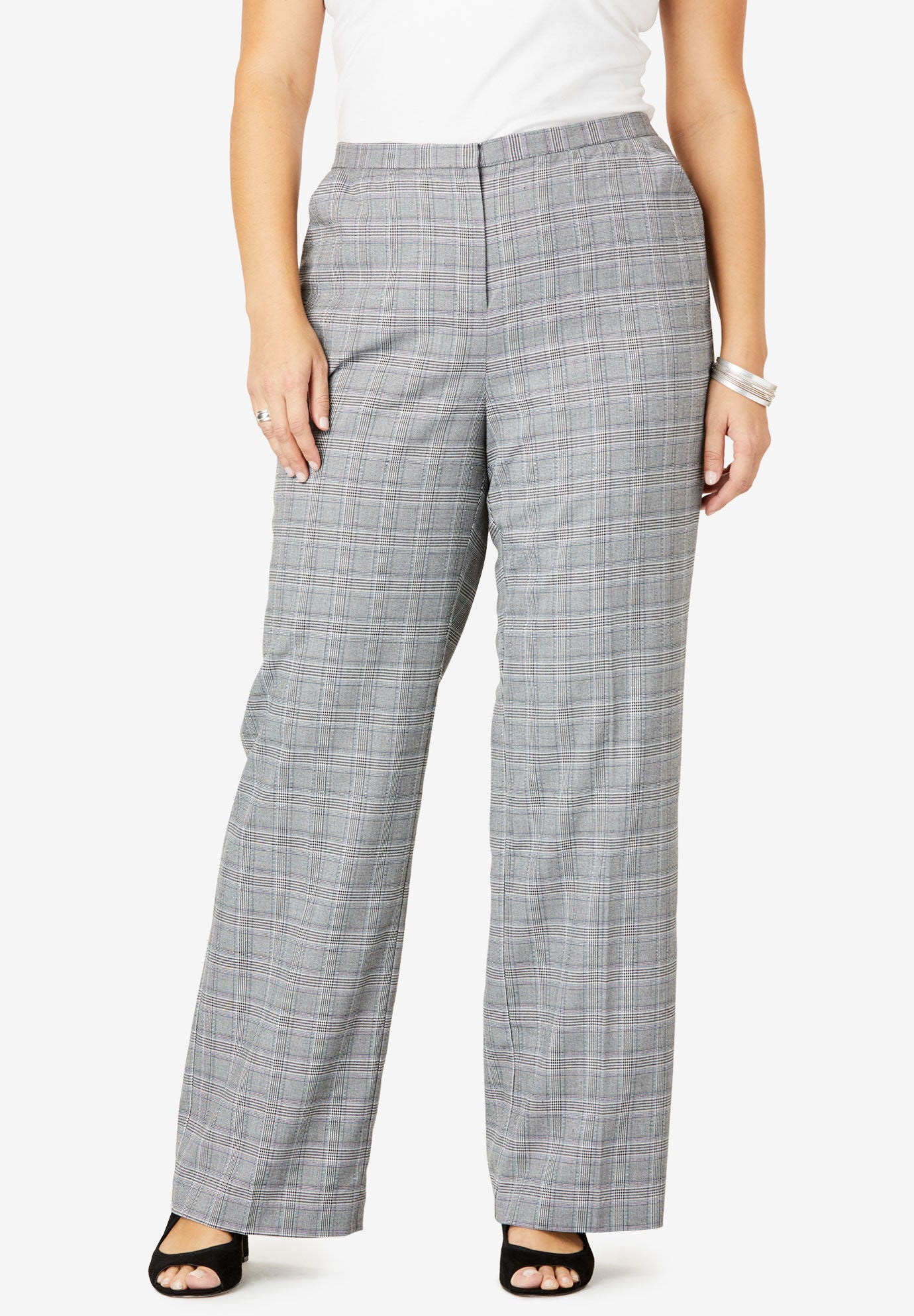 wide leg work pants