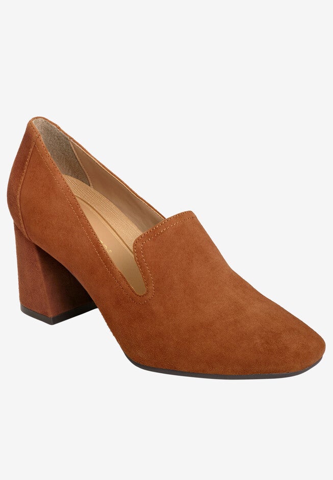 High Honor Pump , DARK TAN SUEDE, hi-res image number null