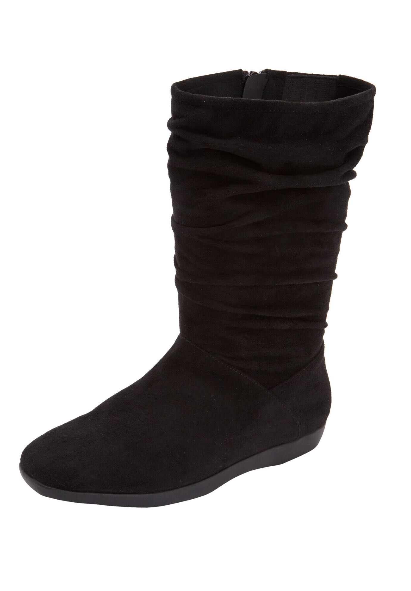 Wide Calf Mid Calf Boots The Aneela Black Woman Within