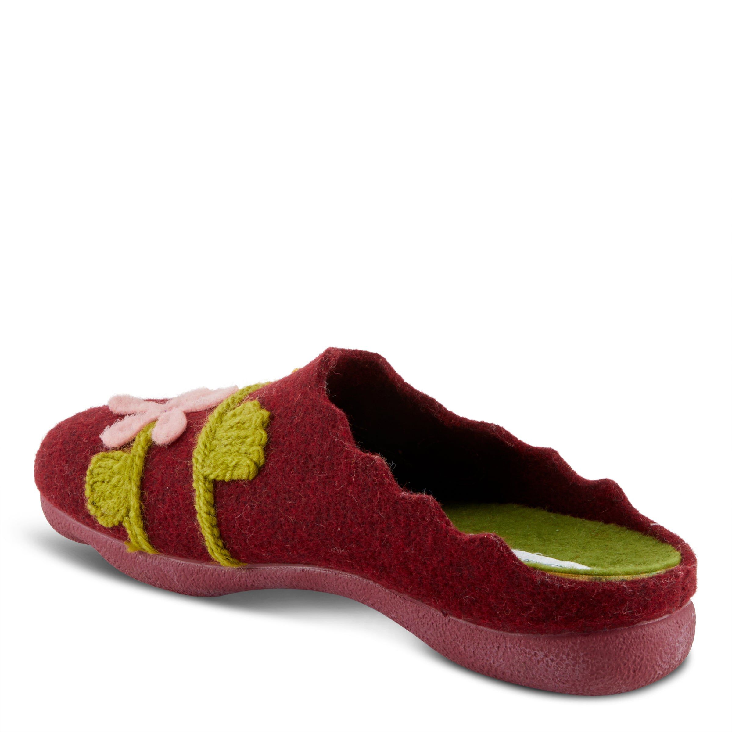 Roseburg Slippers, BORDEAUX, alternate image number 6