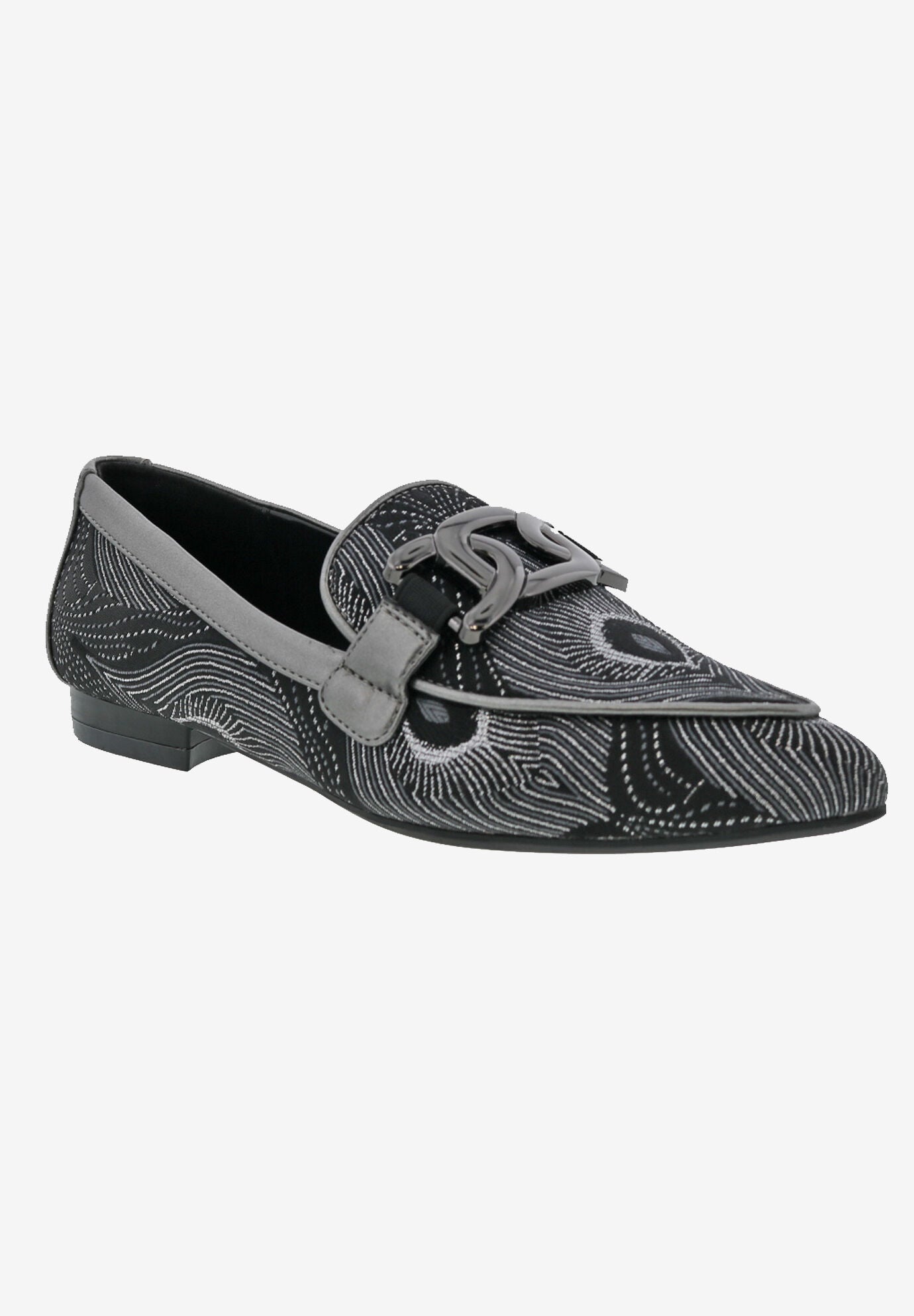 Felix Casual Flat, BLACK SILVER COMBO, hi-res image number 0
