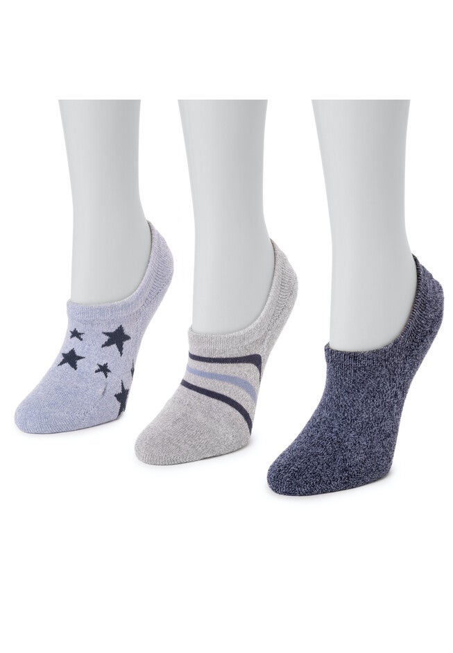 6 Pair Pack No Show Sport Socks, , alternate image number 2